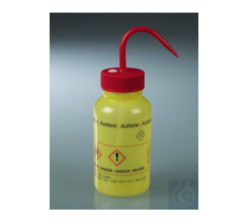 0310-2051 Бутылочка для промывки Burkle Safety "Ацетон", LDPE, 500 мл