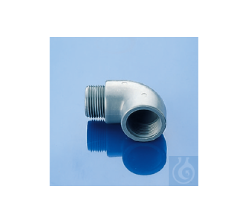 8516-0100 Burkle изгиб 90 , внутренняя / внешняя резьба, PP, 1 ", NW 24,5 мм