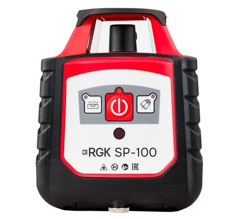Комплект ротационного нивелира с раздвижным штативом RGK SP-100 COMBO с калибровкой